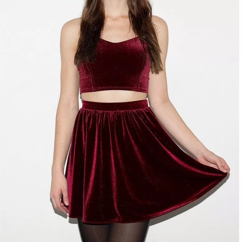 American Apparel Skater Mini Skirt